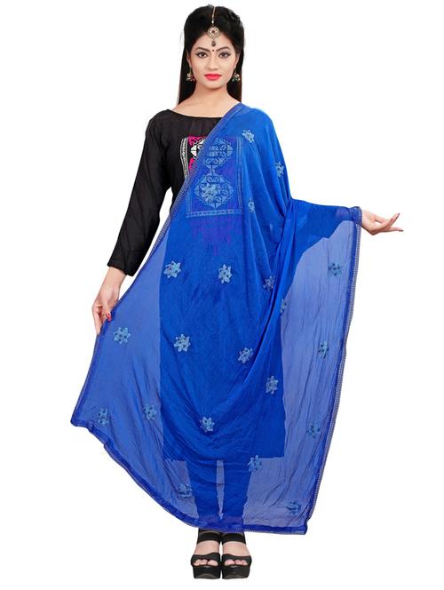 karma attire self design embroidered dupatta - 19875189 - Very Small Image - 1