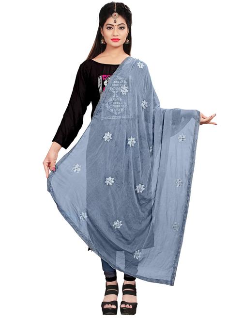 karma attire self design embroidered dupatta - 19875190 - Very Small Image - 1