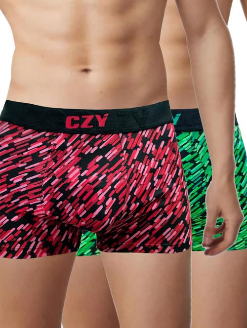 pack of 2 printed trunks - 19875687 - Very Small Image - 1