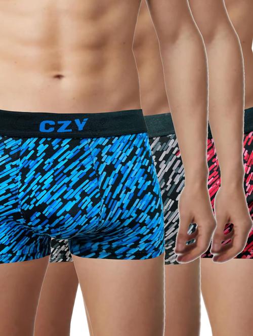 pack of 3 printed trunks - 19875690 - Very Small Image - 1
