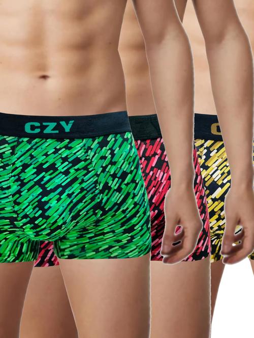pack of 3 printed trunks - 19875697 - Very Small Image - 1
