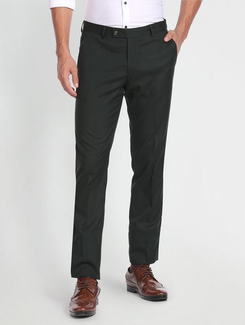 men flat front formal trouser - 19876189 - Very Small Image - 1