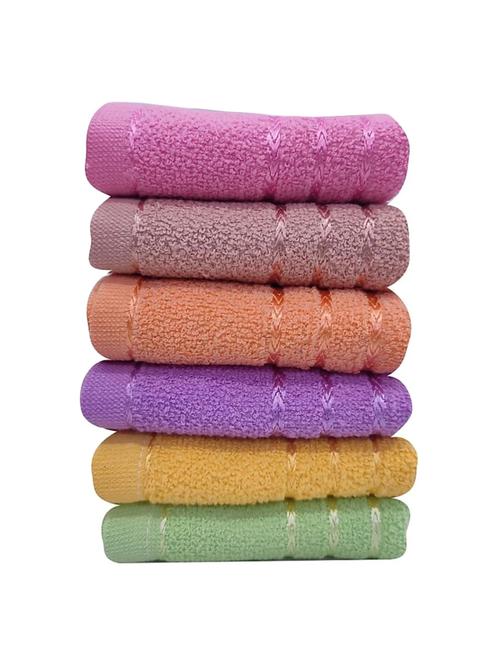 homeweaves cotton hand towel (assortedcolours) - set of 2 - 19876662 - Very Small Image - 1