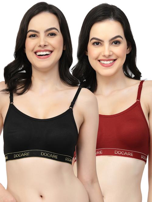 multi colored hosiery sports bra - 19876668 - Very Small Image - 1