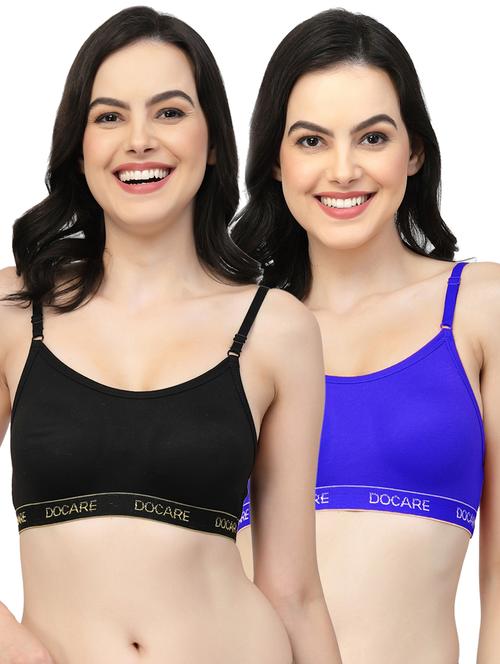 multi colored hosiery sports bra - 19876684 - Very Small Image - 1