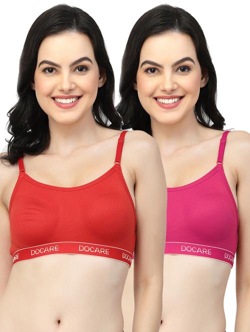 multi colored hosiery sports bra - 19876697 - Very Small Image - 1