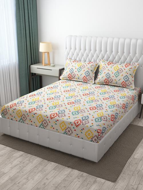 multitex printed bedsheet set - 19878675 - Very Small Image - 1