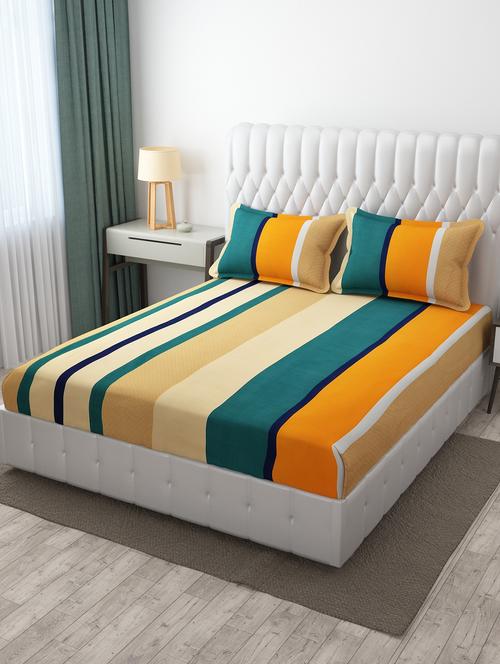 multitex printed bedsheet set - 19878684 - Very Small Image - 1