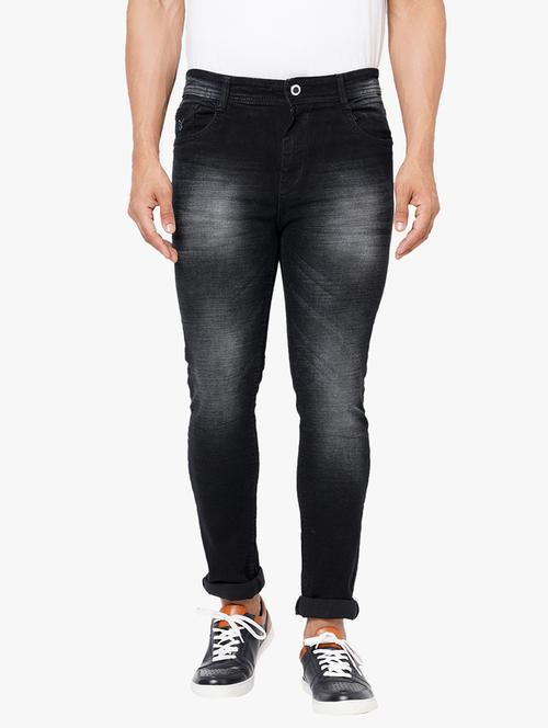 men's mid rise cotton jeans - 19878826 - Very Small Image - 1
