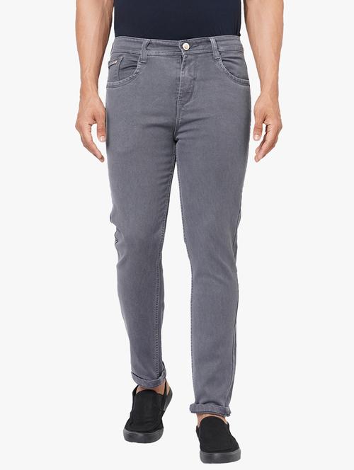 men's mid rise cotton jeans - 19878832 - Very Small Image - 1