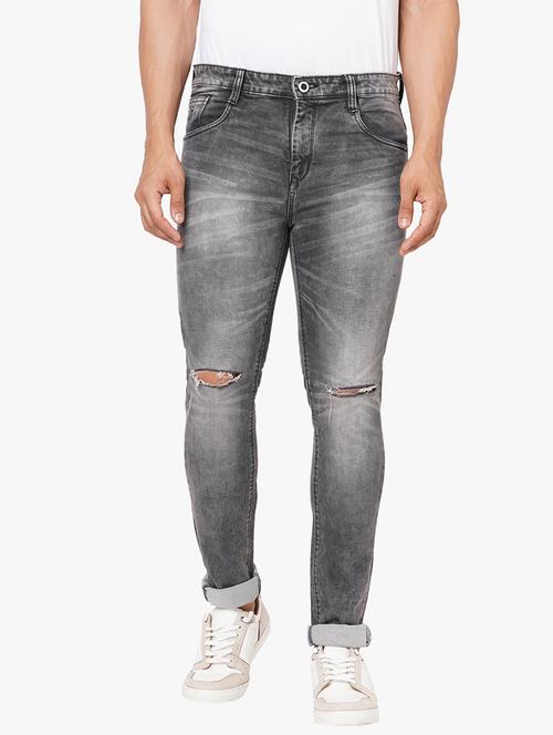 men mid rise cotton jeans - 19878841 - Very Small Image - 1