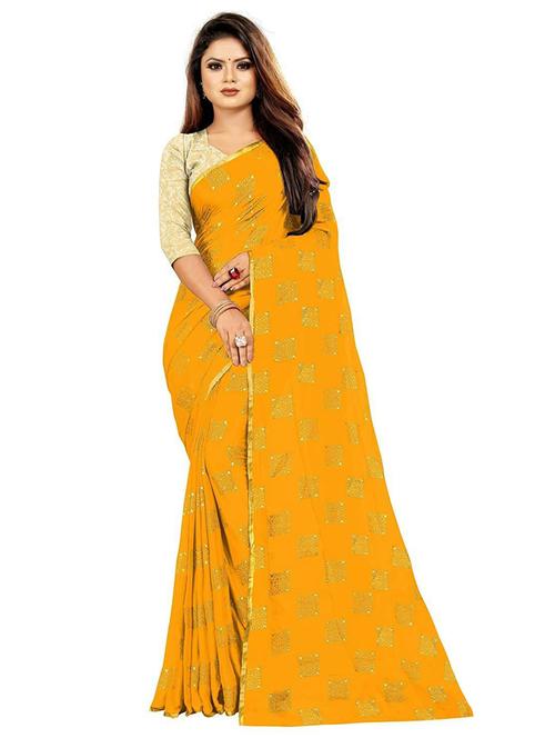 self design printed saree - 19879466 - Very Small Image - 1