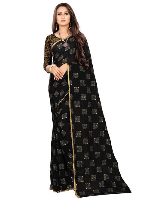self design printed saree - 19879551 - Very Small Image - 1