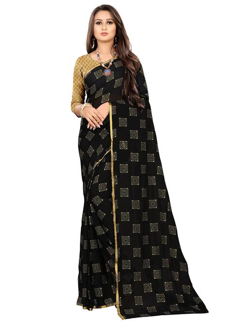 self design printed saree - 19879557 - Very Small Image - 1