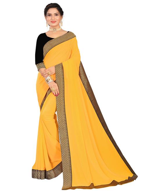 self design georgette saree - 19879762 - Very Small Image - 1