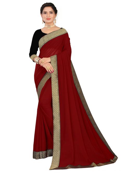 self design georgette saree - 19879768 - Very Small Image - 1