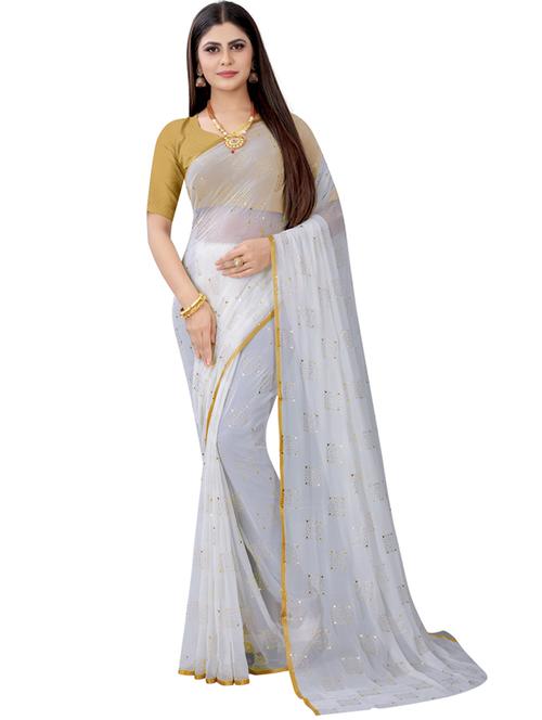 self design printed saree - 19879896 - Very Small Image - 1