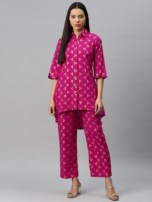 printed top and trouser set - 19883380 - Very Small Image - 1