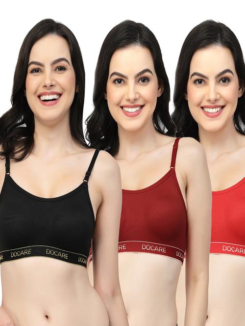 multi colored hosiery sports bra - 19883408 - Very Small Image - 1