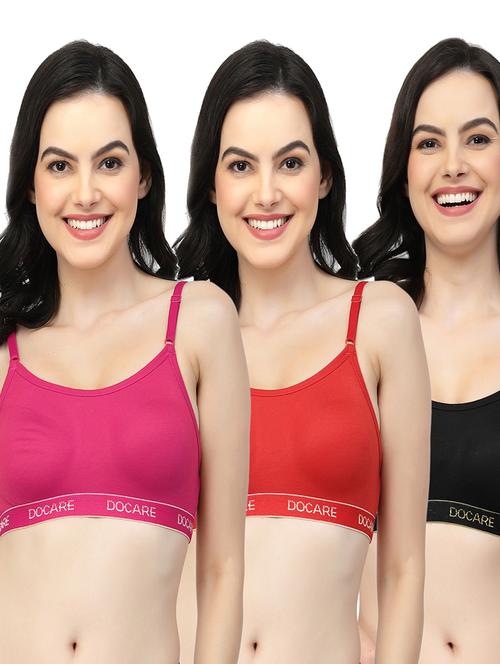 multi colored hosiery sports bra - 19883424 - Very Small Image - 1