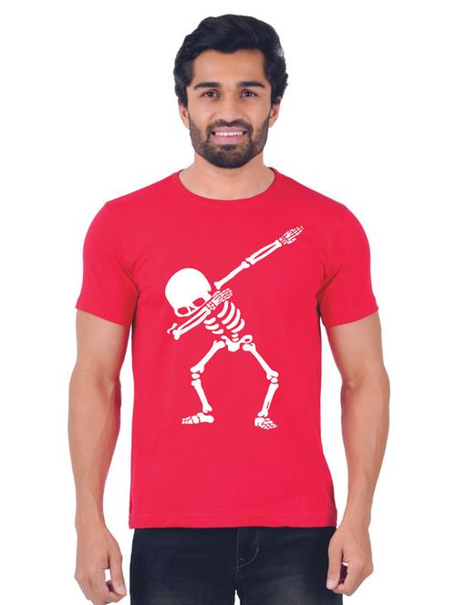 round neck printed cotton t-shirt - 19885769 - Very Small Image - 1