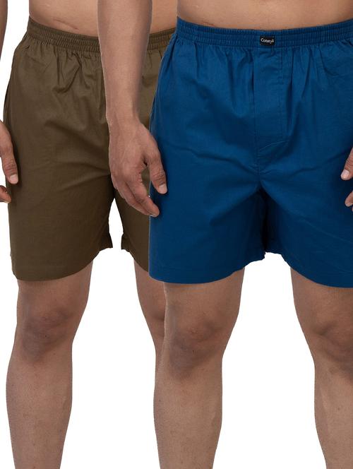 pack of 2 cotton boxer - 19889724 - Very Small Image - 1