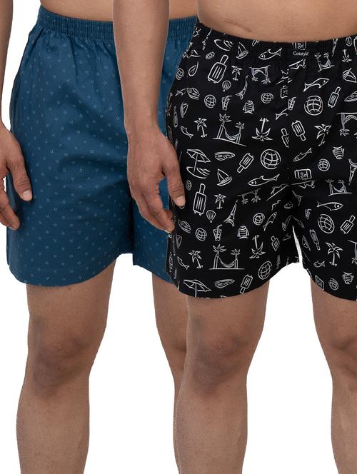 pack of 2 cotton boxer - 19889728 - Very Small Image - 1
