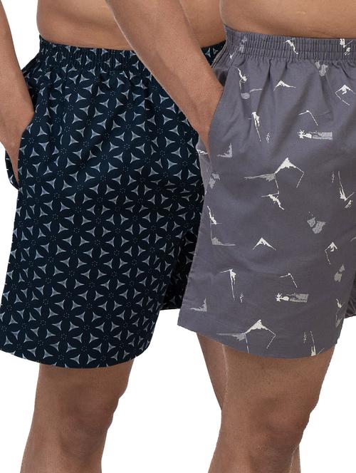 pack of 2 cotton boxer - 19889729 - Very Small Image - 1