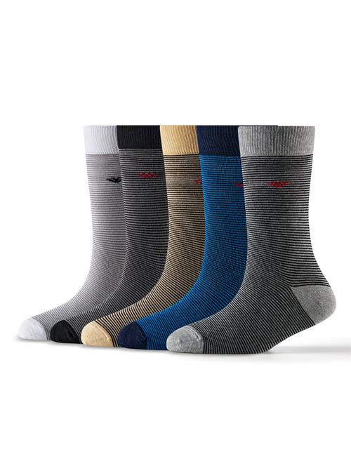 pack of 5 multi colored printed sock - 19889787 - Very Small Image - 1