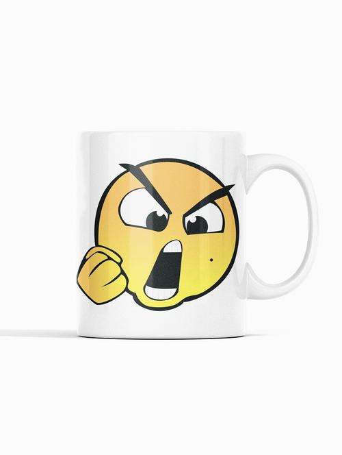 open mouth angry emoji- emoji printed coffee mugs for emoji lovers - 19890686 - Very Small Image - 1