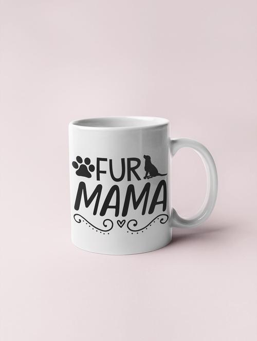 fur mama text in black-printed coffee mugs for pet lovers - 19890763 - Very Small Image - 1