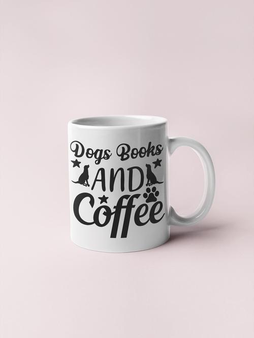 dogs books and coffee -printed coffee mugs for pet lovers - 19890810 - Very Small Image - 1