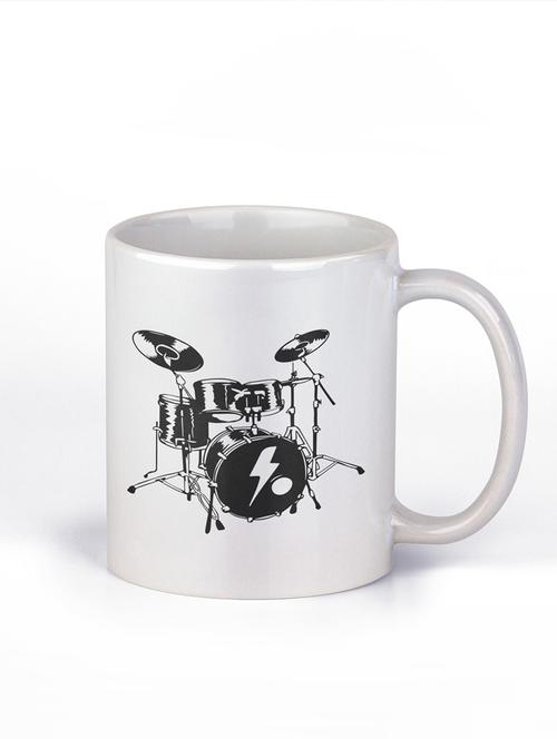 durm set - white - printed mug - personalized coffee or tea mug - 19890855 - Very Small Image - 1