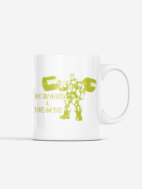 hard work & dream big - printed coffee mugs for gym lovers - 19890869 - Very Small Image - 1