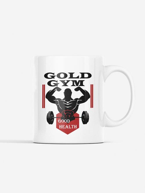 gold gym, good health - printed coffee mugs for gym lovers - 19890885 - Very Small Image - 1