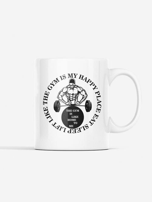 the gym is like home to me - printed coffee mugs for gym lovers - 19890899 - Very Small Image - 1