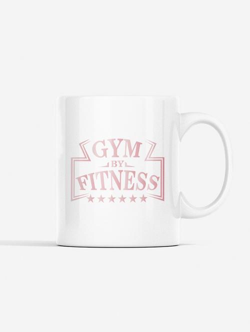 gym by fitness, (bg pink) - printed coffee mugs for gym lovers - 19891022 - Very Small Image - 1