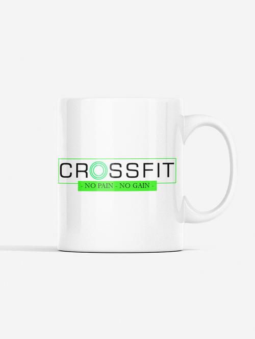 crossfit, no pain, no gain - printed coffee mugs for gym lovers - 19891038 - Very Small Image - 1