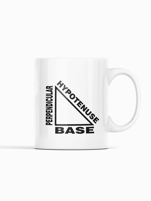 hypothenues, base, perpendicular -printed coffee mugs for mathematics lover - 19891142 - Very Small Image - 1