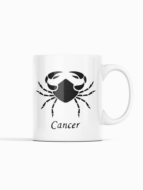 cancer symbol (bg black) - zodiac sign printed coffee mugs - 19891156 - Very Small Image - 1