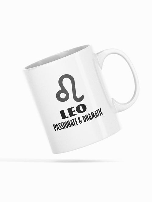 leo, passionate and dramatic - zodiac sign printed coffee mugs - 19891203 - Very Small Image - 1