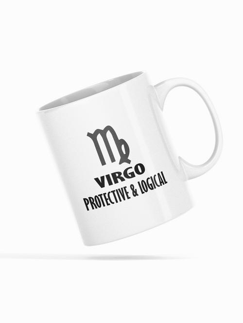 virgo, protective and logical - zodiac sign printed coffee mugs - 19891204 - Very Small Image - 1