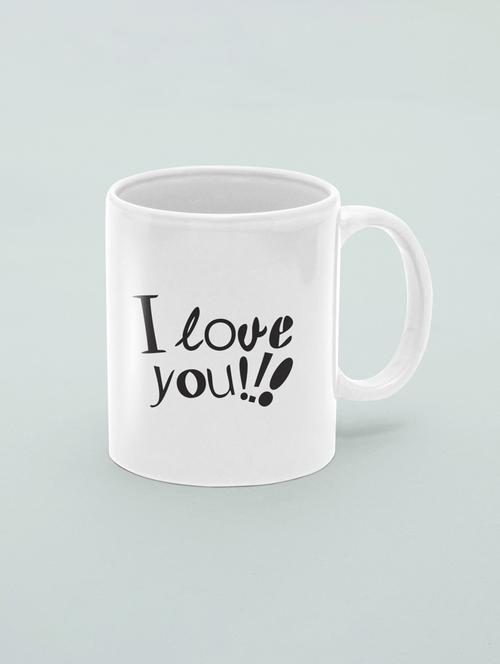 i love you (bg black) - printed coffee mugs for valentine's day - 19891255 - Very Small Image - 1
