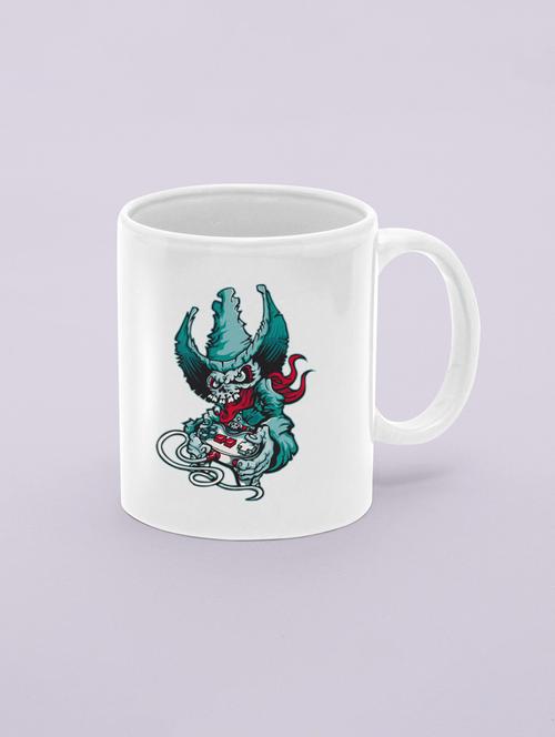 skull playing game -printed coffee mugs - 19891342 - Very Small Image - 1