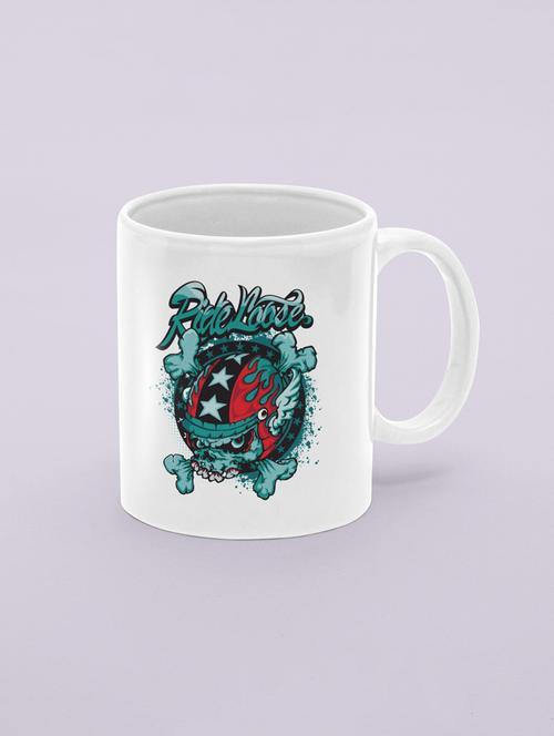 ride loose blue skull -printed coffee mugs - 19891345 - Very Small Image - 1