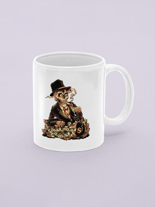 rich skull-printed coffee mugs - 19891363 - Very Small Image - 1