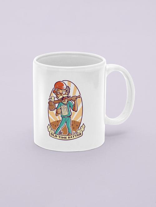 old time batter-printed coffee mugs - 19891365 - Very Small Image - 1