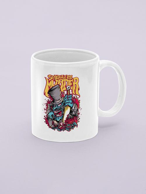 schedule murder -printed coffee mugs - 19891371 - Very Small Image - 1