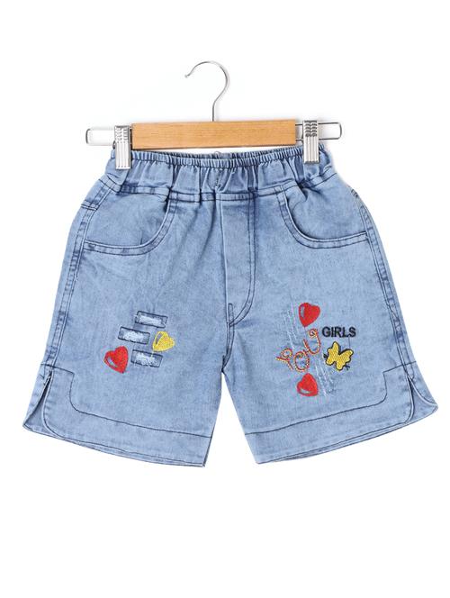 light blue denim shorts - 19891390 - Very Small Image - 1