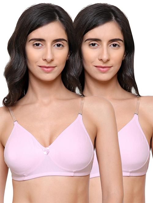 pack of 2 solid backless bra - 19892030 - Very Small Image - 1